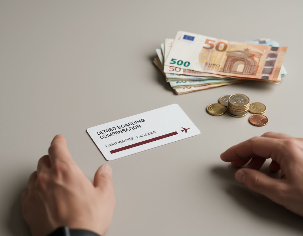Compensação em dinheiro ou voucher por negativa de embarque