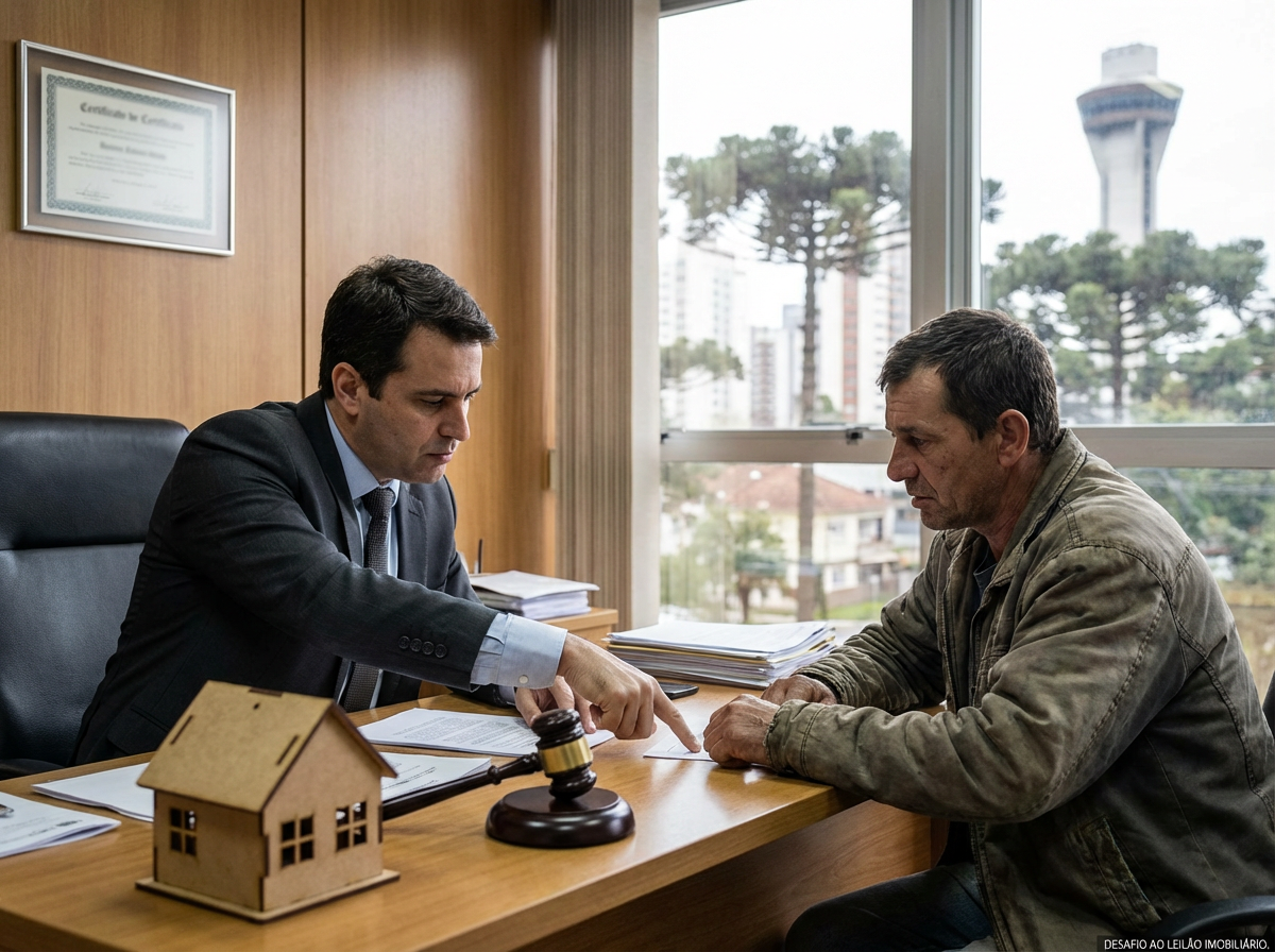 Revisão técnica de nulidade de leilão de imóvel por vícios em intimação, avaliação e edital