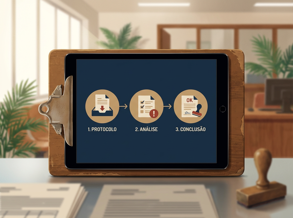 Passos para protocolo, exigências e conclusão na regularização pós-leilão