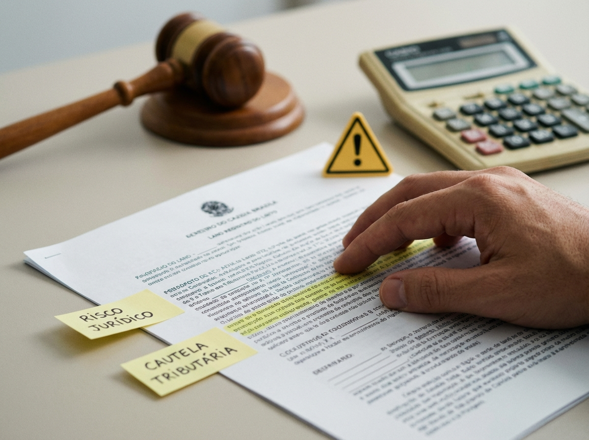 Riscos e cautelas em ITBI, ônus e exigências na regularização pós-leilão